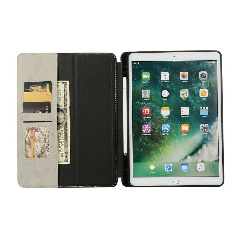 Etui iPad 10.2" (2020) (2019) / Air 10.5" / Pro 10.5" Luksus Lædereffekt