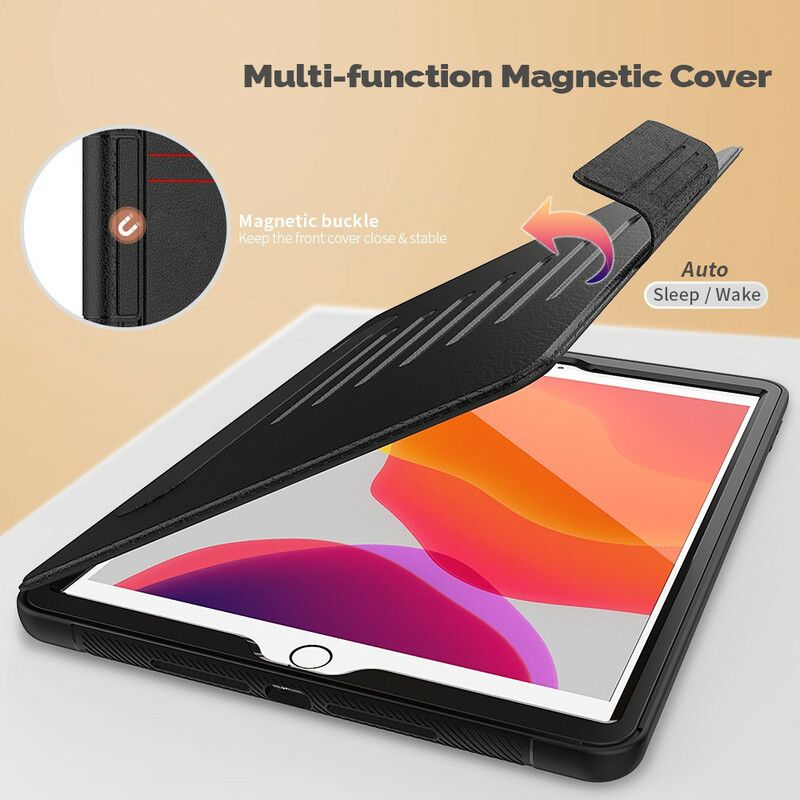 Etui iPad 10.2" (2020) (2019) / Air 10.5" / Pro 10.5" Multi-angles Og Stylus Holder