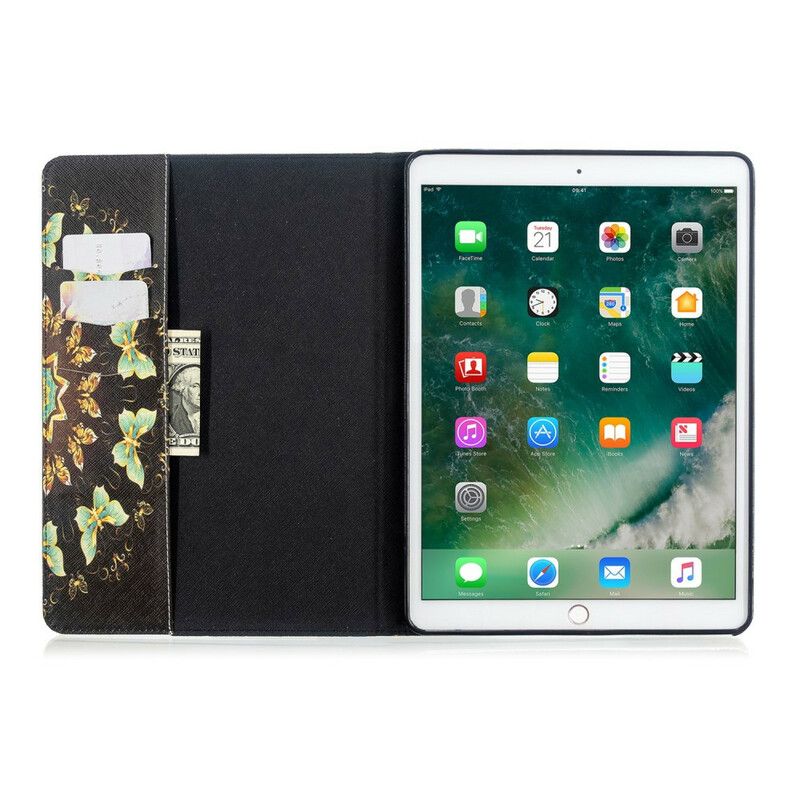 Etui iPad 10.2" (2020) (2019) / Air 10.5" / Pro 10.5" Smukke Sommerfugle