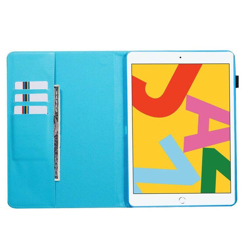 Flip Cover iPad 10.2" (2020) (2019) / Air 10.5" / Pro 10.5" Akvarel Drømmefanger