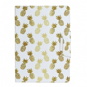 Flip Cover iPad 10.2" (2020) (2019) / Air 10.5" / Pro 10.5" Ananas