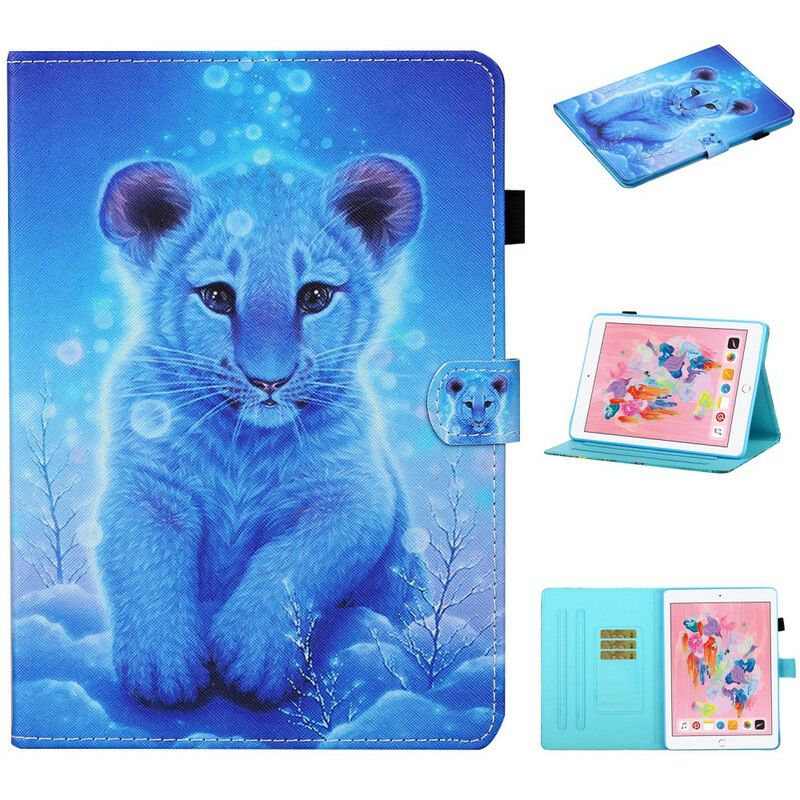 Flip Cover iPad 10.2" (2020) (2019) / Air 10.5" / Pro 10.5" Baby Tiger