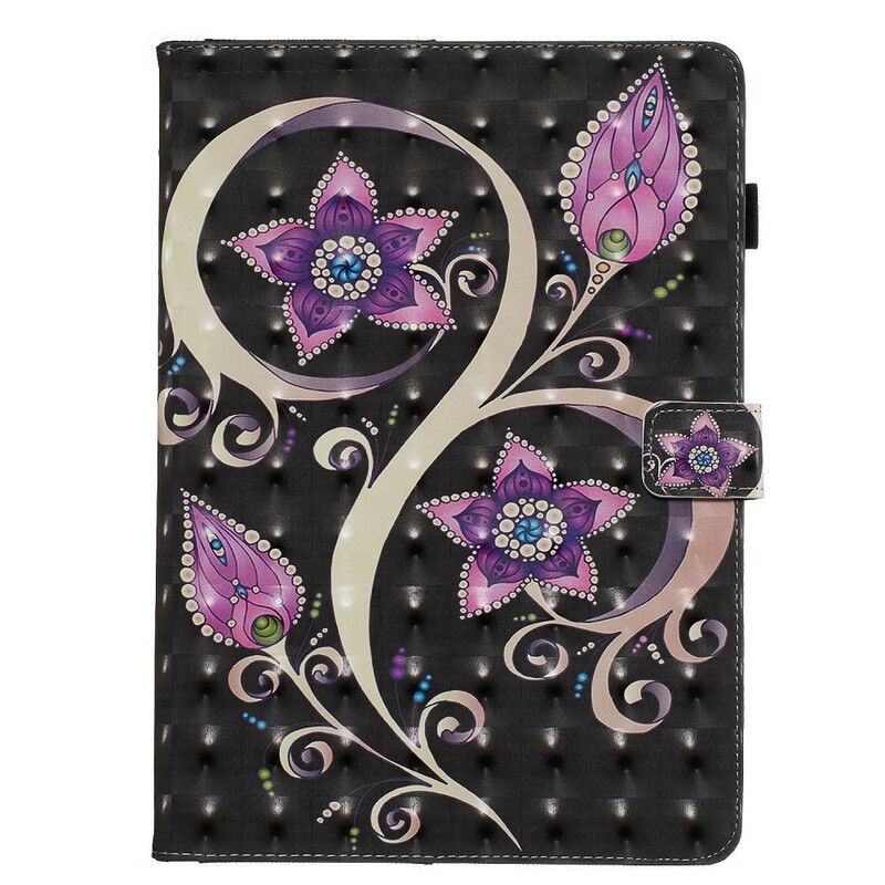 Flip Cover iPad 10.2" (2020) (2019) / Air 10.5" / Pro 10.5" Blomster