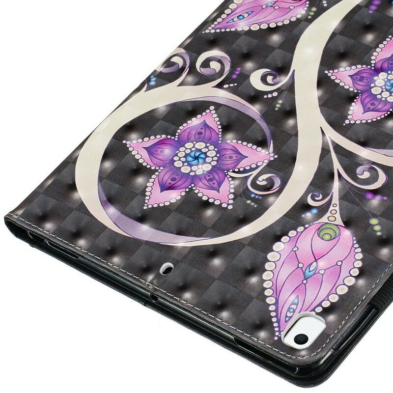 Flip Cover iPad 10.2" (2020) (2019) / Air 10.5" / Pro 10.5" Blomster