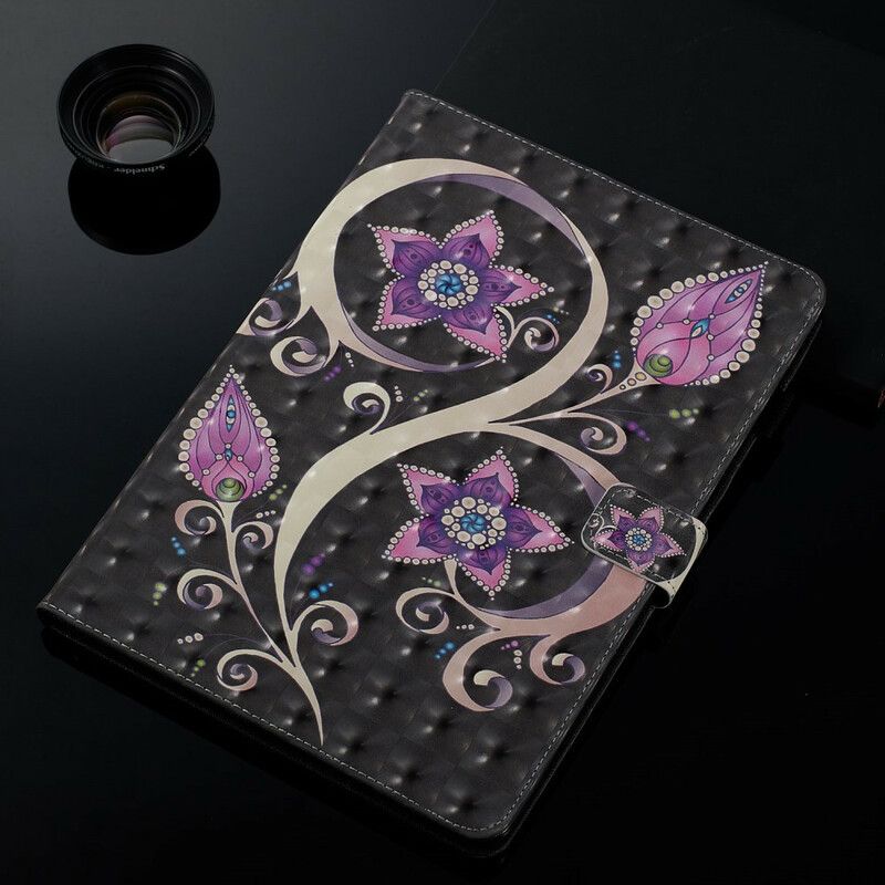 Flip Cover iPad 10.2" (2020) (2019) / Air 10.5" / Pro 10.5" Blomster