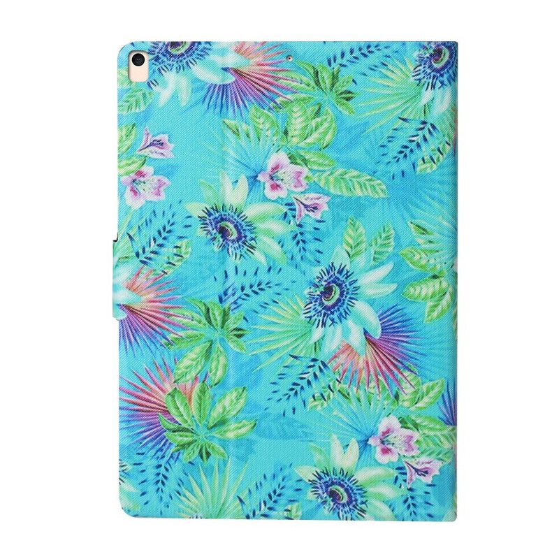 Flip Cover iPad 10.2" (2020) (2019) / Air 10.5" / Pro 10.5" Blomster Og Blade