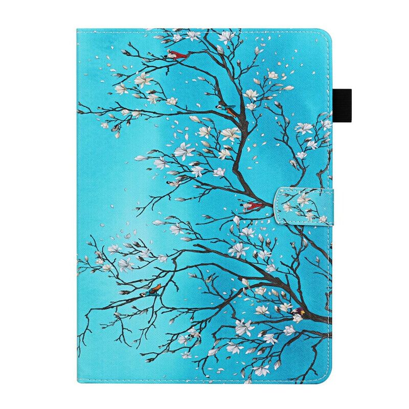 Flip Cover iPad 10.2" (2020) (2019) / Air 10.5" / Pro 10.5" Blomstrende Grene