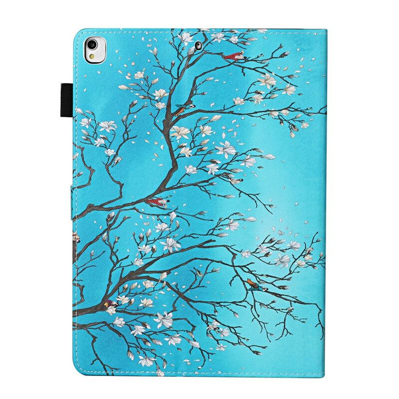 Flip Cover iPad 10.2" (2020) (2019) / Air 10.5" / Pro 10.5" Blomstrende Grene