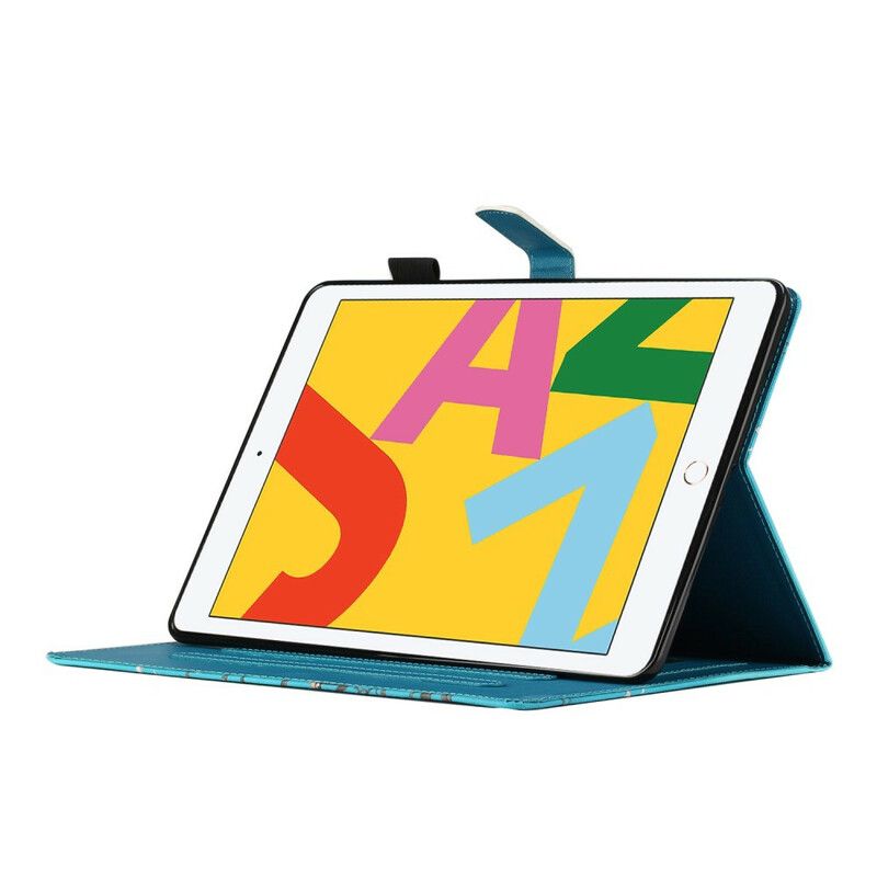 Flip Cover iPad 10.2" (2020) (2019) / Air 10.5" / Pro 10.5" Blomstrende Grene