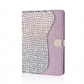 Flip Cover iPad 10.2" (2020) (2019) / Air 10.5" / Pro 10.5" Croc Glitter