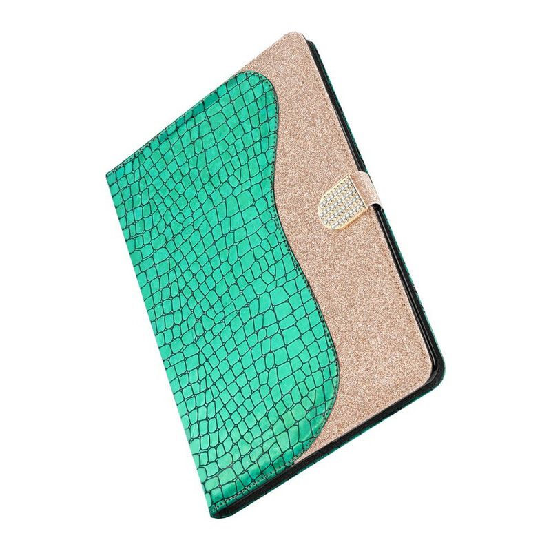 Flip Cover iPad 10.2" (2020) (2019) / Air 10.5" / Pro 10.5" Croc Glitter