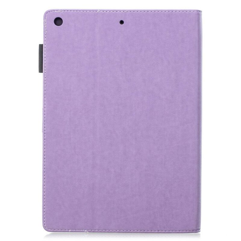 Flip Cover iPad 10.2" (2020) (2019) / Air 10.5" / Pro 10.5" Floral Diamonds Lædereffekt