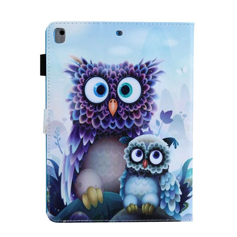 Flip Cover iPad 10.2" (2020) (2019) / Air 10.5" / Pro 10.5" Forbløffede Ugler