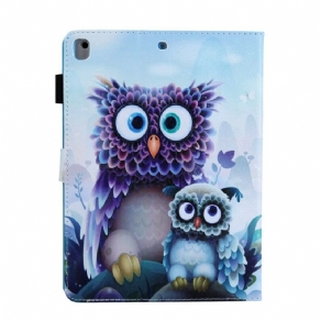 Flip Cover iPad 10.2" (2020) (2019) / Air 10.5" / Pro 10.5" Forbløffede Ugler