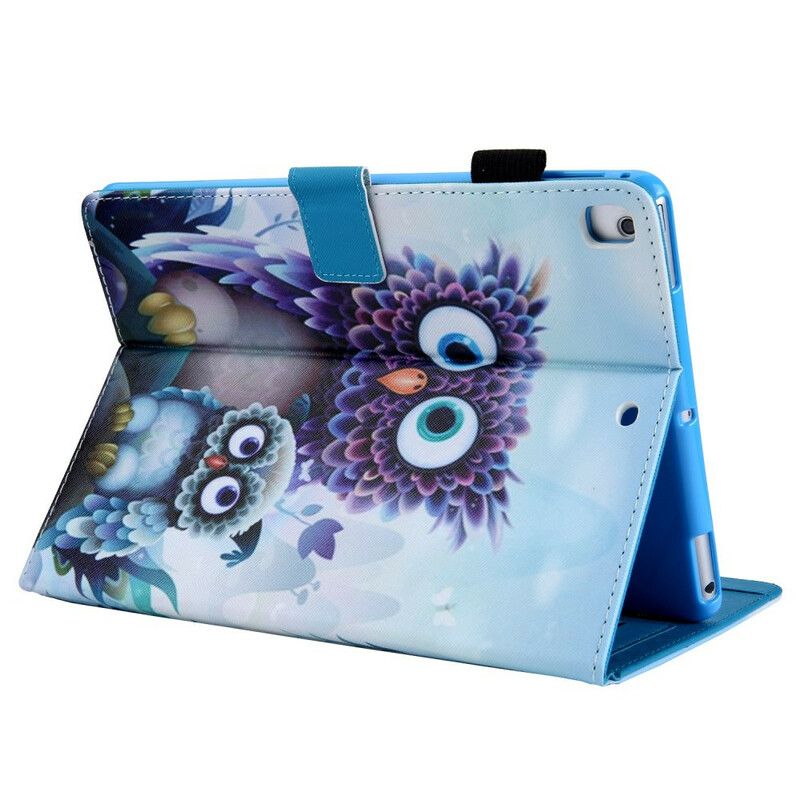 Flip Cover iPad 10.2" (2020) (2019) / Air 10.5" / Pro 10.5" Forbløffede Ugler