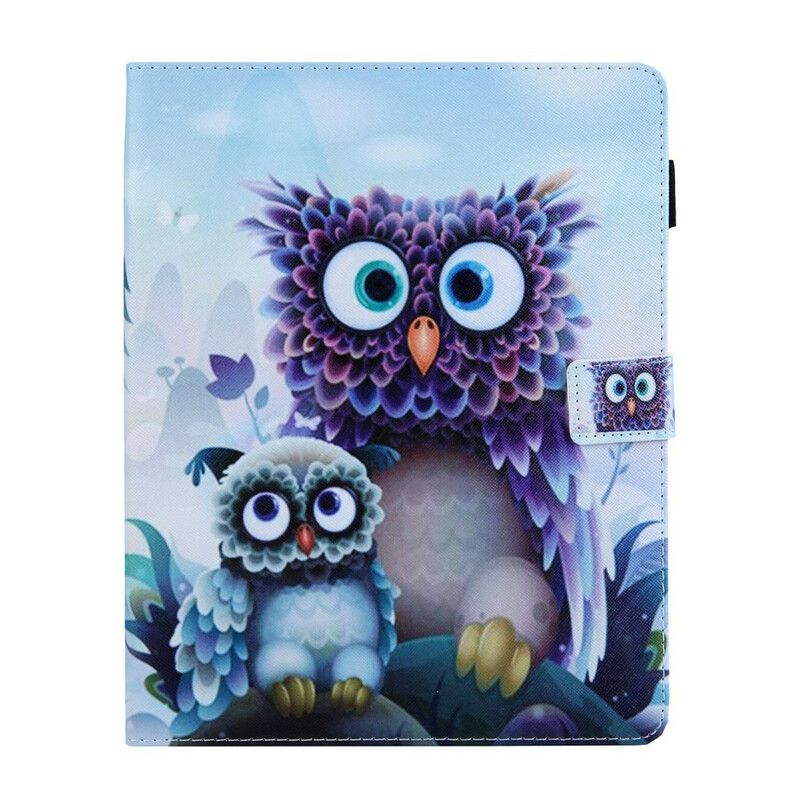 Flip Cover iPad 10.2" (2020) (2019) / Air 10.5" / Pro 10.5" Forbløffede Ugler