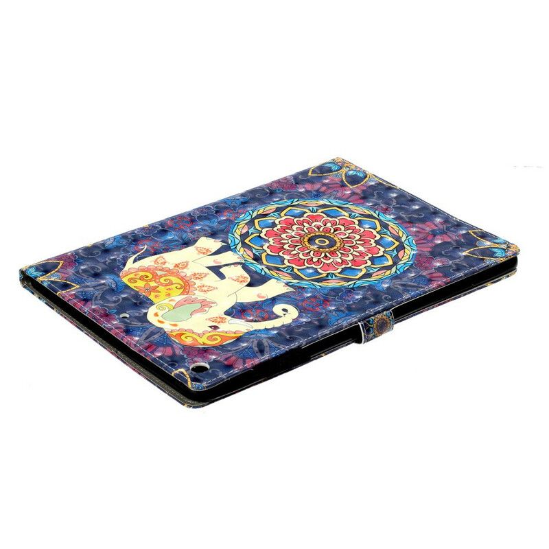 Flip Cover iPad 10.2" (2020) (2019) / Air 10.5" / Pro 10.5" Indiske Elefanter