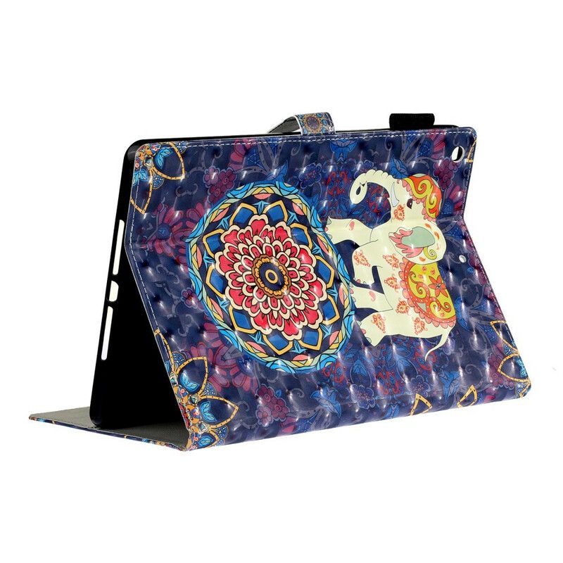 Flip Cover iPad 10.2" (2020) (2019) / Air 10.5" / Pro 10.5" Indiske Elefanter