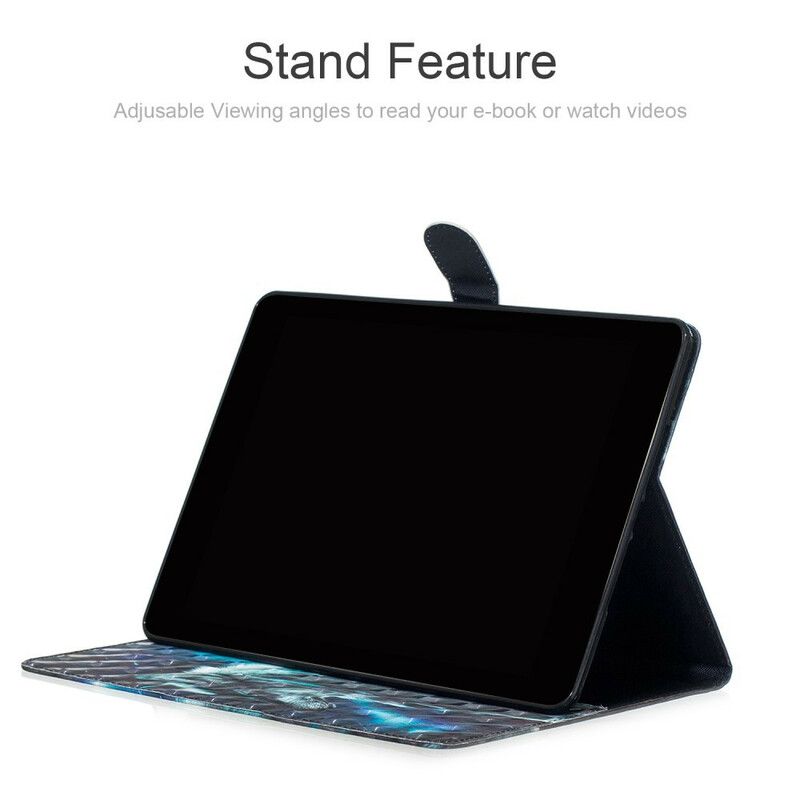 Flip Cover iPad 10.2" (2020) (2019) / Air 10.5" / Pro 10.5" Lys Spot Ulv