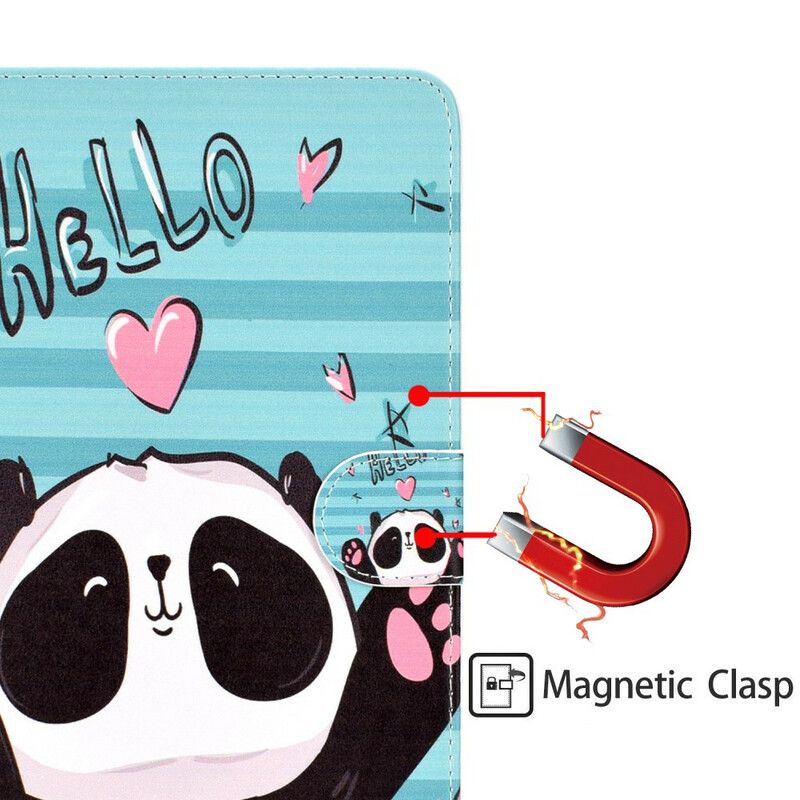 Flip Cover iPad 10.2" (2020) (2019) / Air 10.5" / Pro 10.5" Panda