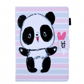 Flip Cover iPad 10.2" (2020) (2019) / Air 10.5" / Pro 10.5" Panda Kærlighed