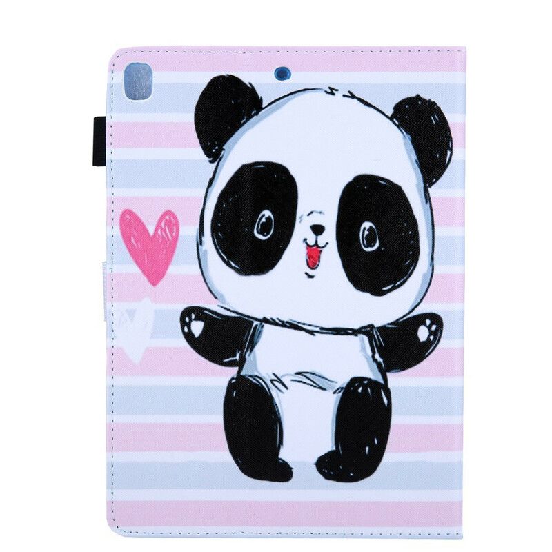 Flip Cover iPad 10.2" (2020) (2019) / Air 10.5" / Pro 10.5" Panda Kærlighed