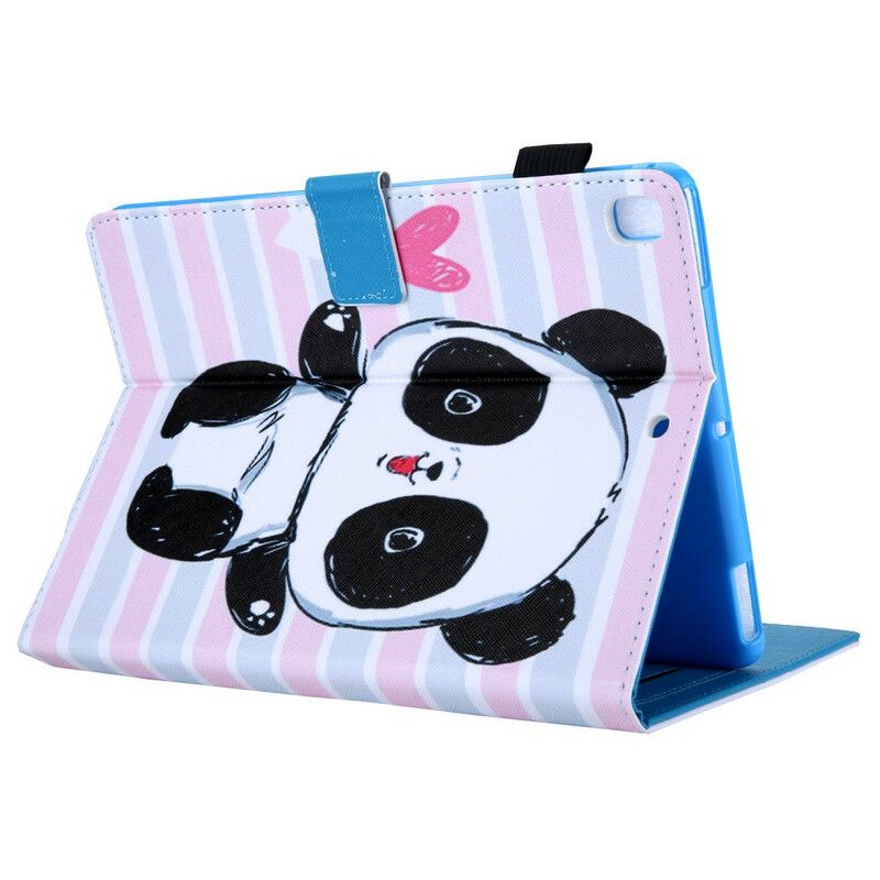 Flip Cover iPad 10.2" (2020) (2019) / Air 10.5" / Pro 10.5" Panda Kærlighed