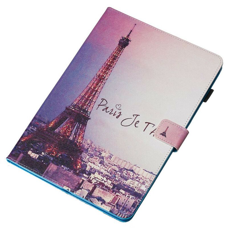 Flip Cover iPad 10.2" (2020) (2019) / Air 10.5" / Pro 10.5" Paris Jeg Elsker Dig