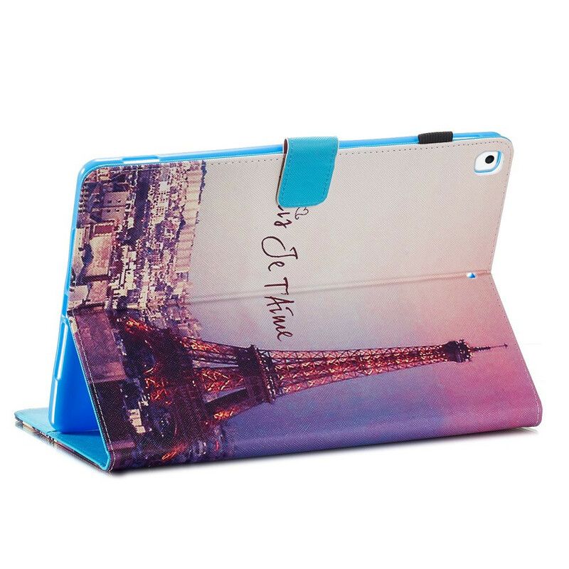 Flip Cover iPad 10.2" (2020) (2019) / Air 10.5" / Pro 10.5" Paris Jeg Elsker Dig