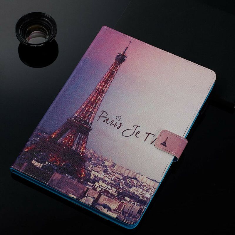 Flip Cover iPad 10.2" (2020) (2019) / Air 10.5" / Pro 10.5" Paris Jeg Elsker Dig