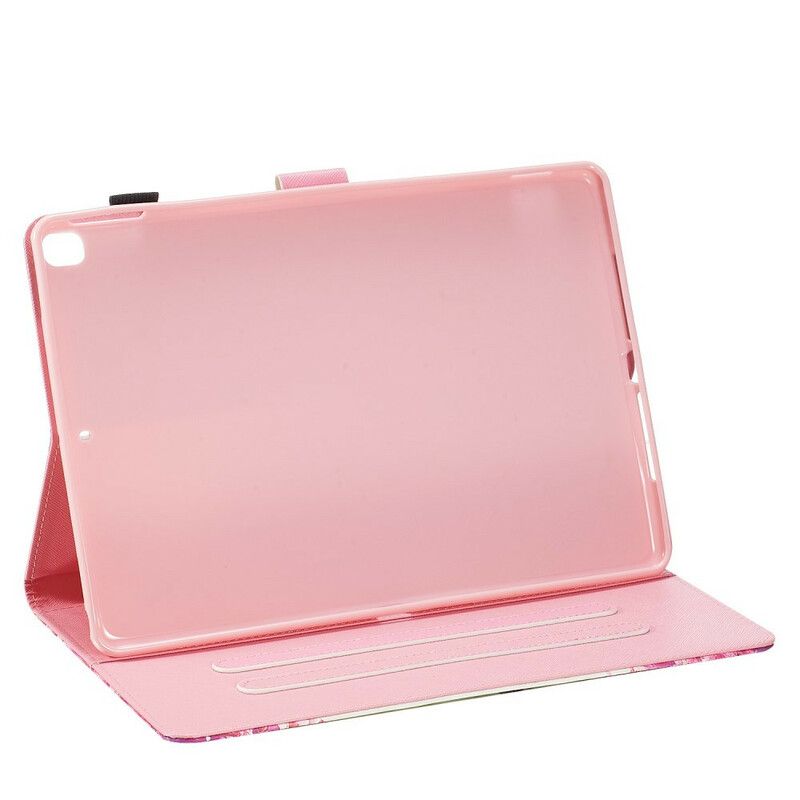 Flip Cover iPad 10.2" (2020) (2019) / Air 10.5" / Pro 10.5" Røde Sommerfugle