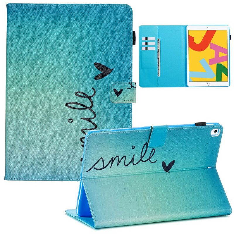 Flip Cover iPad 10.2" (2020) (2019) / Air 10.5" / Pro 10.5" Smil