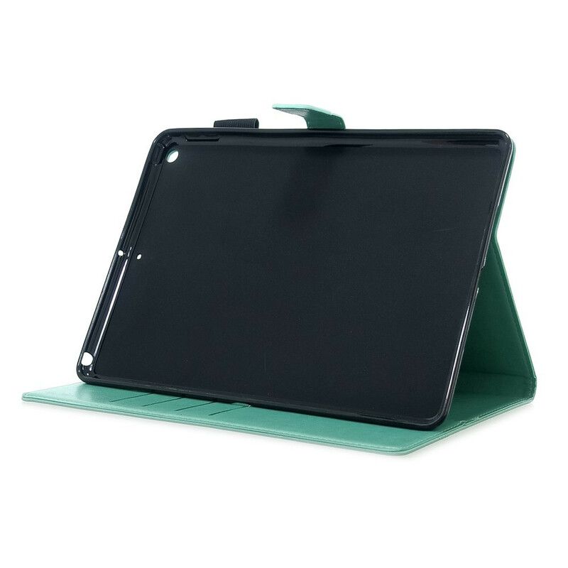 Flip Cover iPad 10.2" (2020) (2019) / Air 10.5" / Pro 10.5" Søvn Læder Effekt Sommerfugle