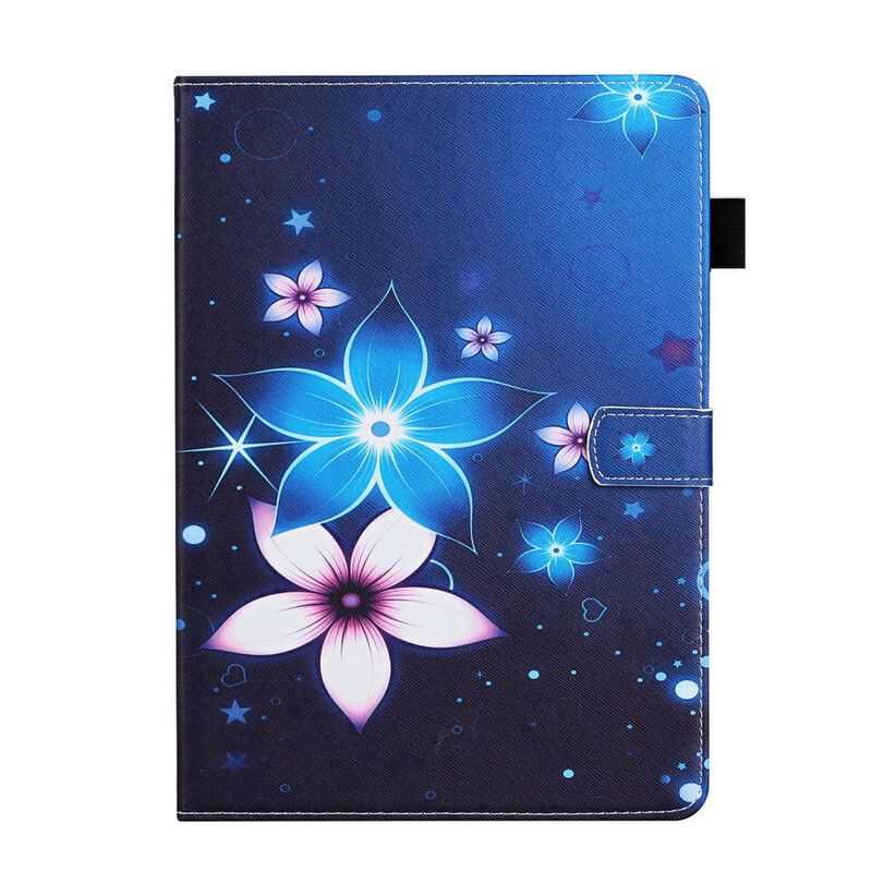 Læder Cover iPad 10.2" (2020) (2019) / Air 10.5" / Pro 10.5" Blomster