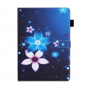 Læder Cover iPad 10.2" (2020) (2019) / Air 10.5" / Pro 10.5" Blomster