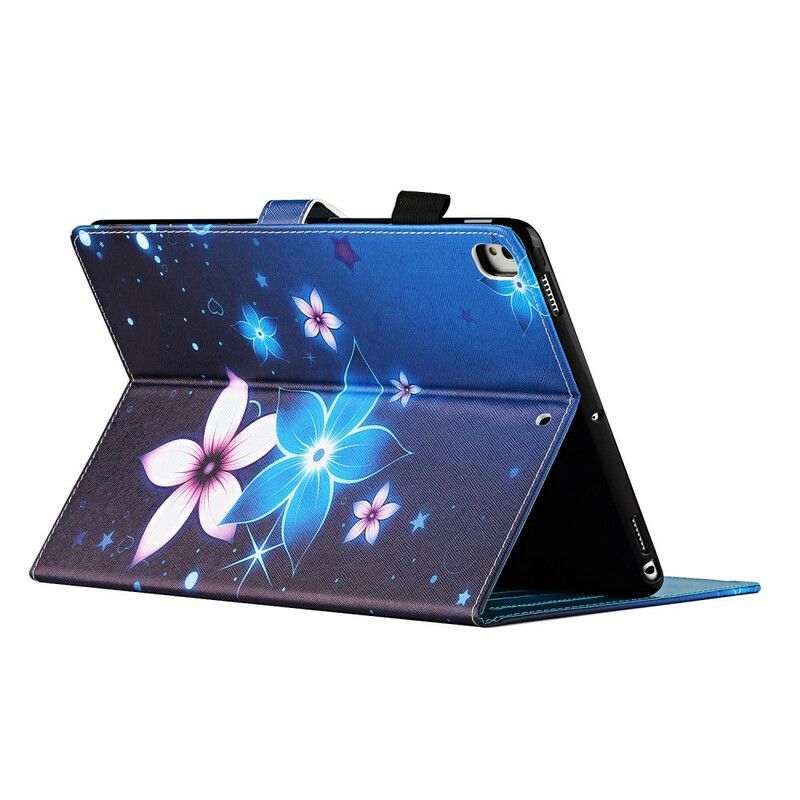 Læder Cover iPad 10.2" (2020) (2019) / Air 10.5" / Pro 10.5" Blomster