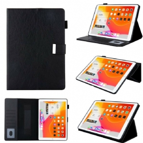 Læder Cover iPad 10.2" (2020) (2019) / Air 10.5" / Pro 10.5" Imiteret Læder Support Håndfri