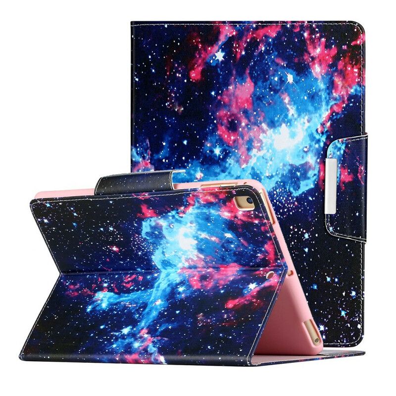 Læder Cover iPad 10.2" (2020) (2019) / Air 10.5" / Pro 10.5" Kosmisk Himmel