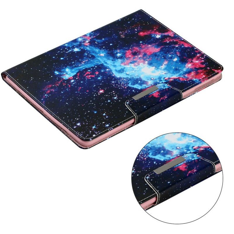 Læder Cover iPad 10.2" (2020) (2019) / Air 10.5" / Pro 10.5" Kosmisk Himmel