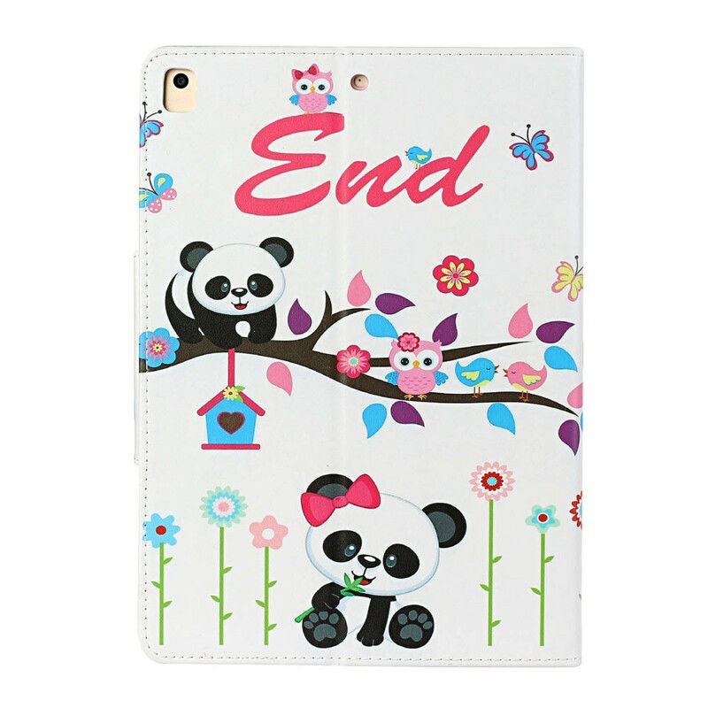 Læder Cover iPad 10.2" (2020) (2019) / Air 10.5" / Pro 10.5" Panda