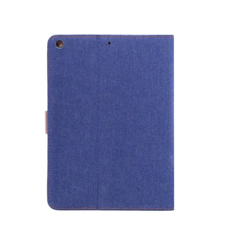 Læder Cover iPad 10.2" (2020) (2019) / Air 10.5" / Pro 10.5" Tofarvet Jeans