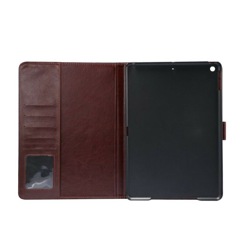 Læder Cover iPad 10.2" (2020) (2019) / Air 10.5" / Pro 10.5" Tofarvet Jeans