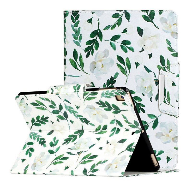 Læder Cover iPad 10.2" (2020) (2019) / Air 10.5" / Pro 10.5" Ultimative Blomster