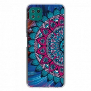 Cover Samsung Galaxy A22 5G Farverig Mandala