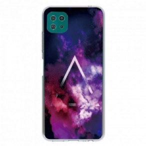 Cover Samsung Galaxy A22 5G Fleksibel Geometri