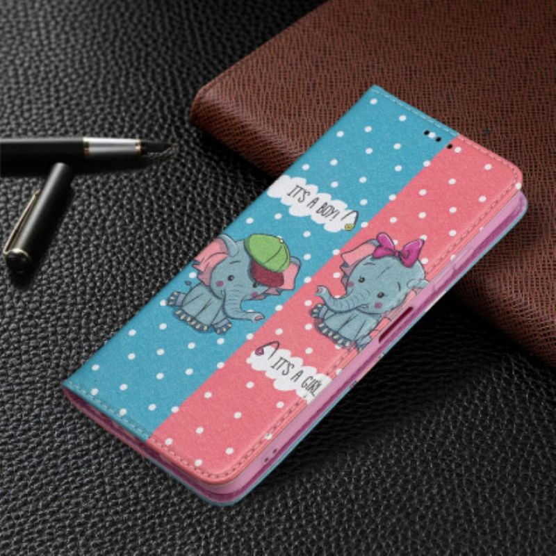 Cover Samsung Galaxy A22 5G Flip Cover Elefanter