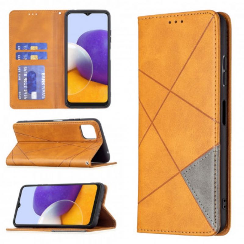 Cover Samsung Galaxy A22 5G Flip Cover Kunstnerstil