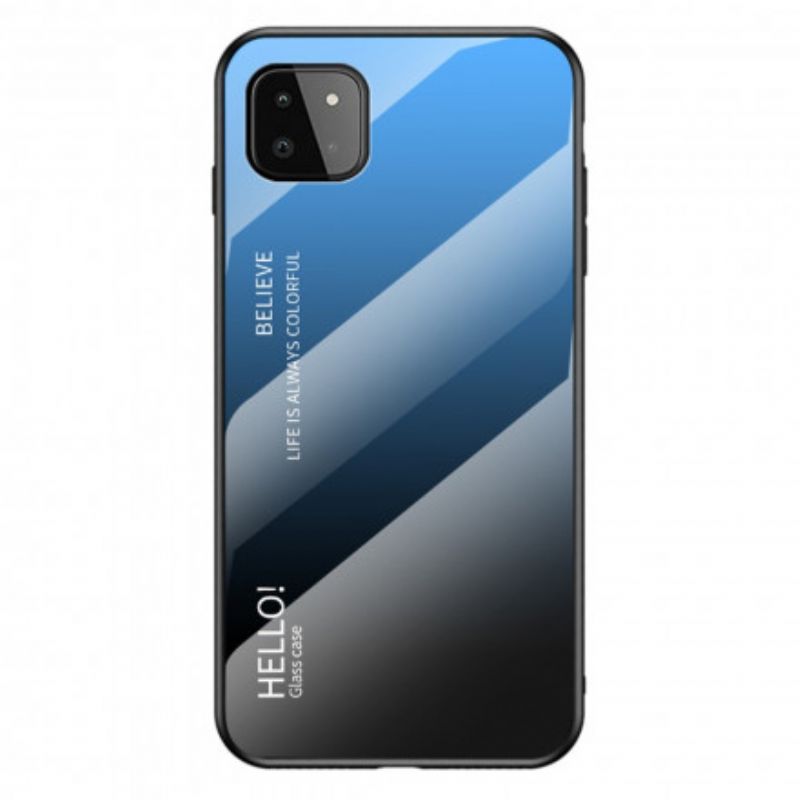 Cover Samsung Galaxy A22 5G Hej Hærdet Glas