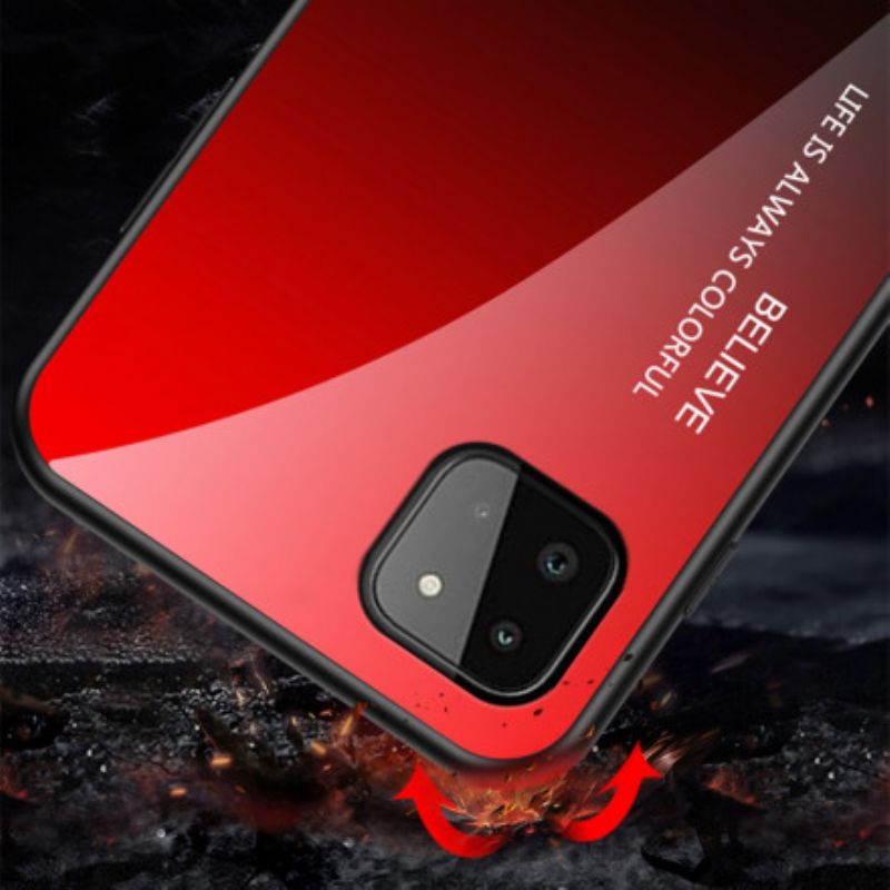 Cover Samsung Galaxy A22 5G Hej Hærdet Glas