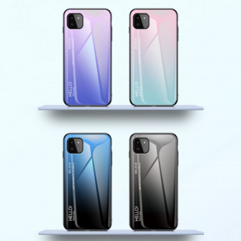 Cover Samsung Galaxy A22 5G Hej Hærdet Glas